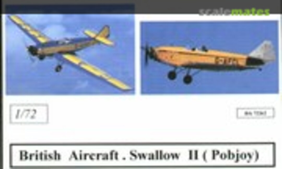 1:72 British Aircraft Swallow II (Pobjoy) (Dujin DA 72262)