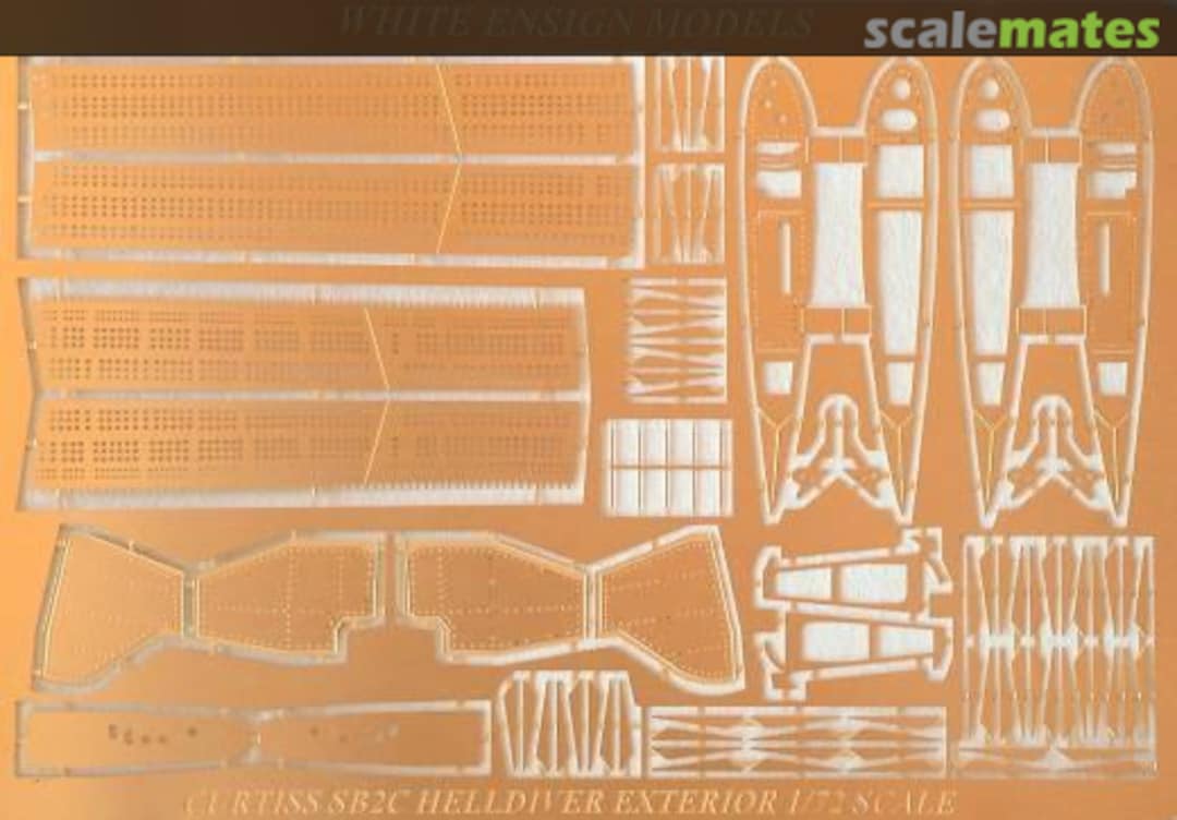 Boxart SB2C Helldiver (exterior) PE 7219 White Ensign Models