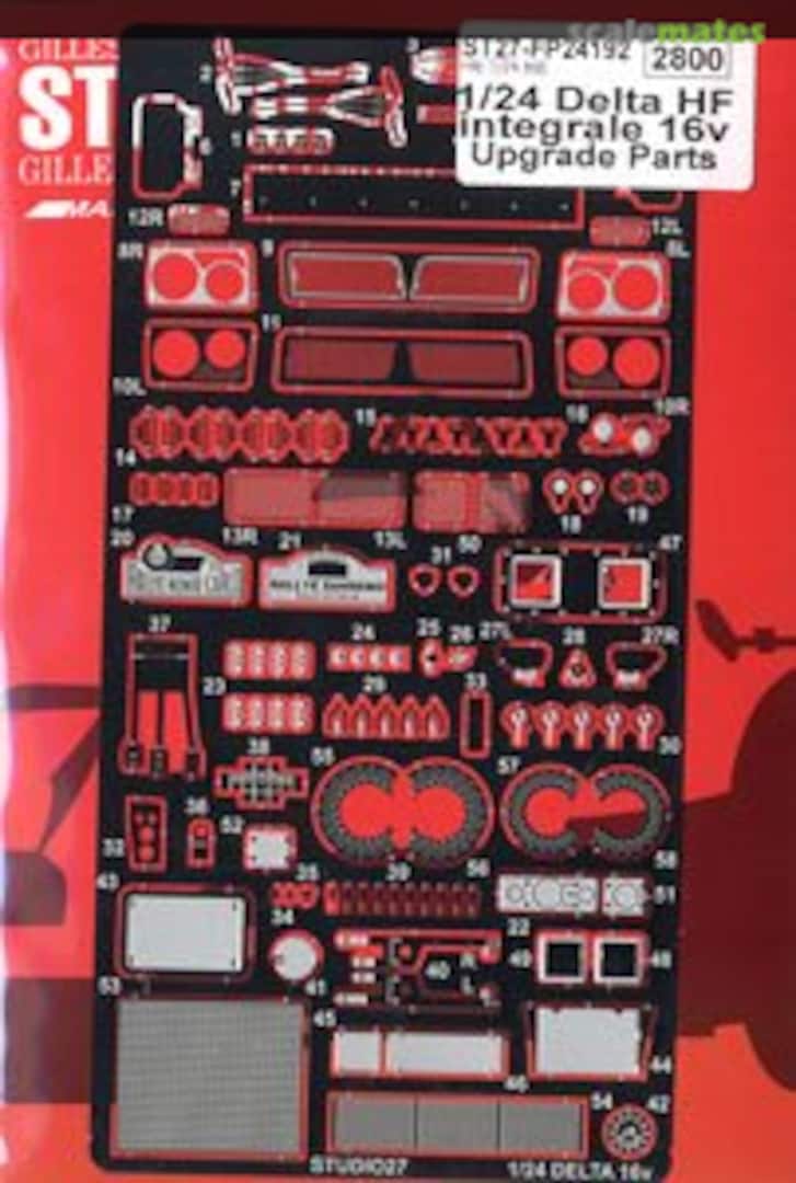 Boxart Delta HF Integrale 16v Upgrade Parts ST27-FP24192 Studio27 Boxart Delta HF Integrale 16v Upgrade Parts ST27-FP24192 Studio27
