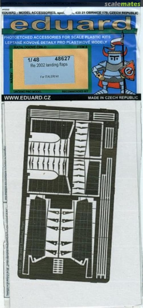 Boxart Re-2002 Landing Flaps 48627 Eduard Boxart Re-2002 Landing Flaps 48627 Eduard