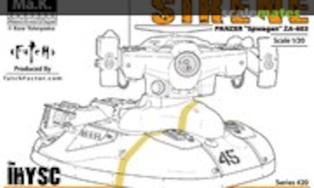 1:20 Sirene Panzer &quot;Spwagen&quot; ZA-603 (Futch Factor Series #20)
