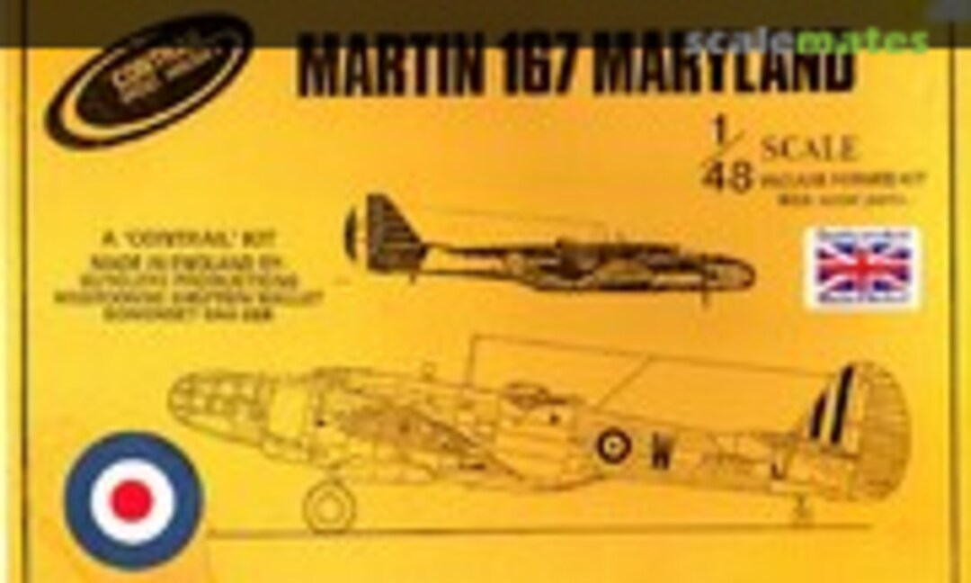1:48 Martin 167 Maryland (Contrail 0000)