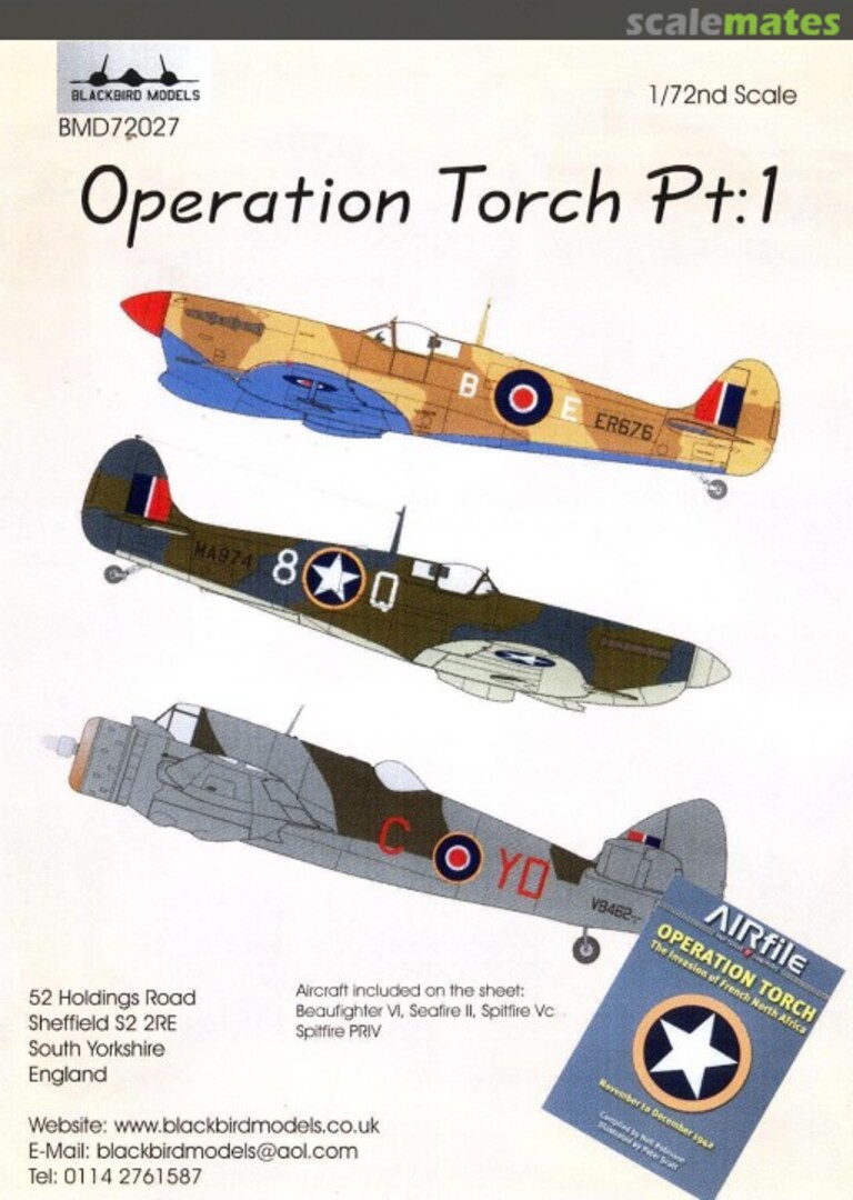 Boxart Operation Torch Part 1 BMD72027 Blackbird Models Boxart Operation Torch Part 1 BMD72027 Blackbird Models