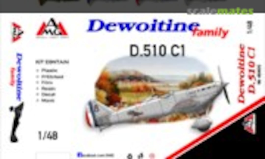 1:48 Dewoitine D.510 C1 (AMG 48405)