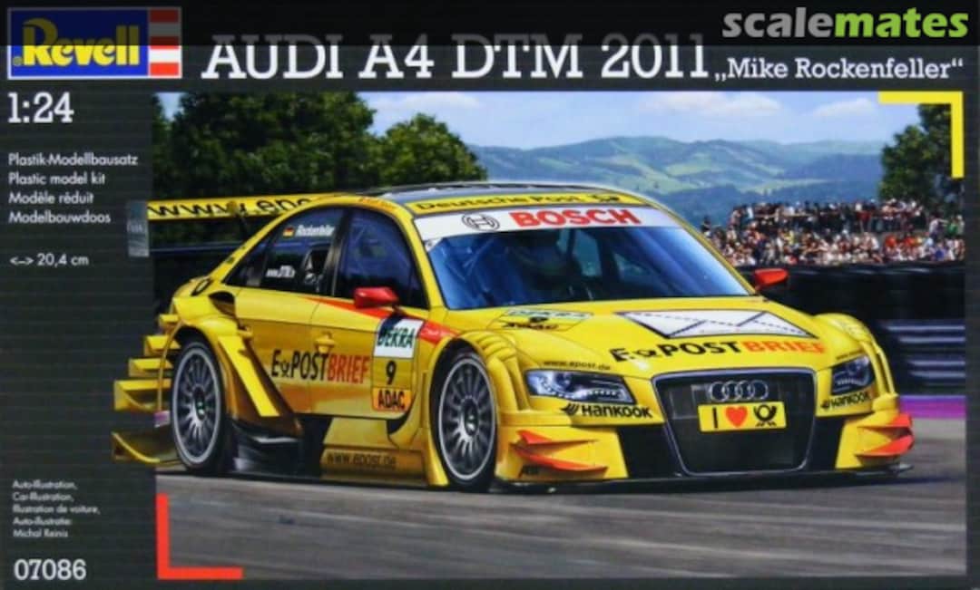 Boxart Audi A4 DTM 2011 "Mike Rockenfeller" 07086 Revell Boxart Audi A4 DTM 2011 "Mike Rockenfeller" 07086 Revell
