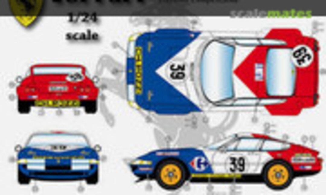 1:24 Ferrari 365 GTB/4 Carrefour (FFSMC Productions 300) 300