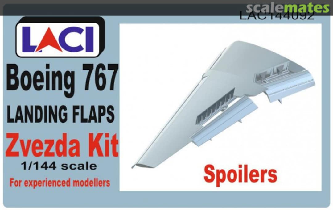Boxart Boeing B767 landing flaps LAC144092 LACI Boxart Boeing B767 landing flaps LAC144092 LACI