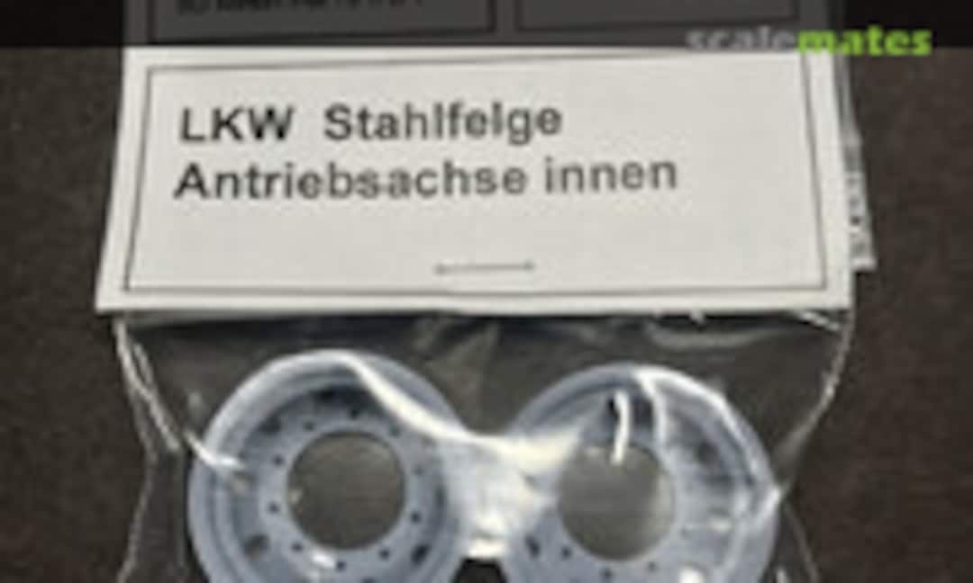 1:24 LKW Stahlfelge Antriebsachse innen (Theima 05002)