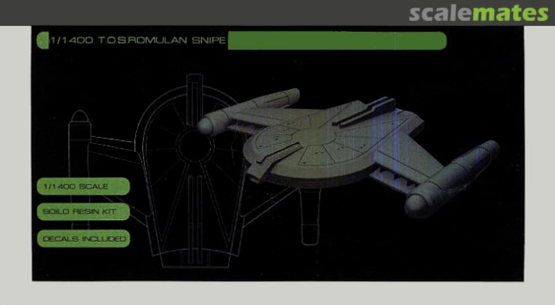 Boxart Romulan Snipe FMG-28 Federation Models Boxart Romulan Snipe FMG-28 Federation Models