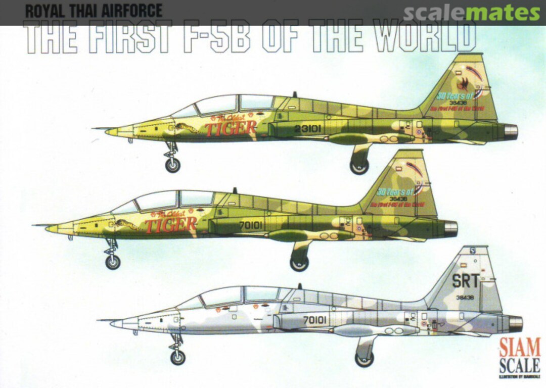 Boxart The first F-5B of the world SSN48010 Siam Scale Boxart The first F-5B of the world SSN48010 Siam Scale