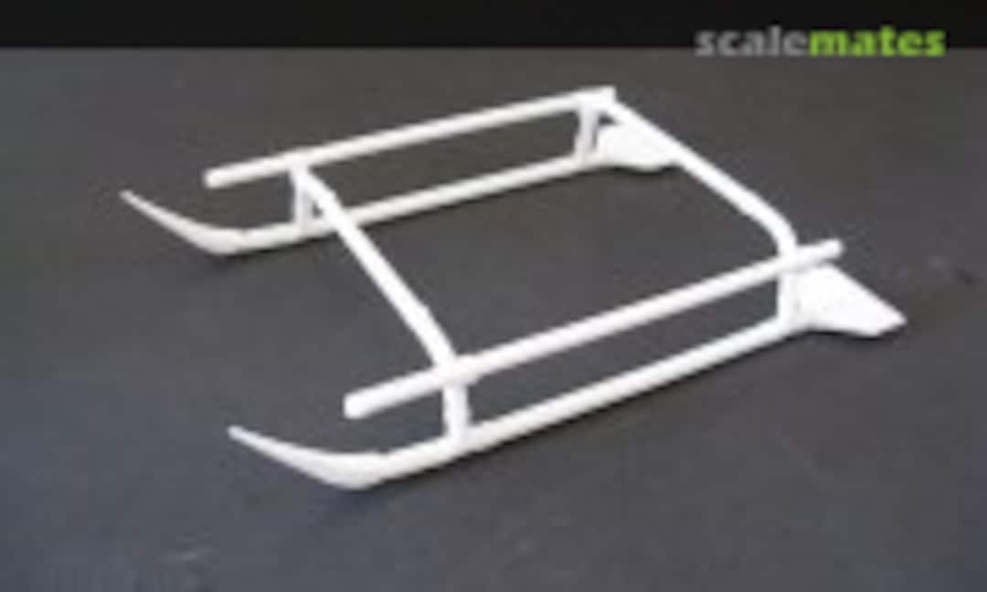 1:32 EC 135 - landing gear, one step, with mud pad & cable protection guard (Heli Scale Quality EC135/32/2-16)