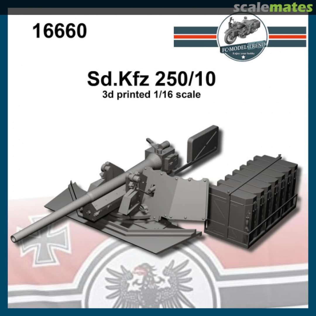 Boxart Sd.Kfz 250/10 16660 FC Model Trend Boxart Sd.Kfz 250/10 16660 FC Model Trend