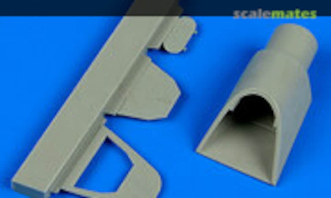 1:48 Bf 109G - Opened Cockpit's Rear Bulkhead - Standard (Quickboost QB 48 636)