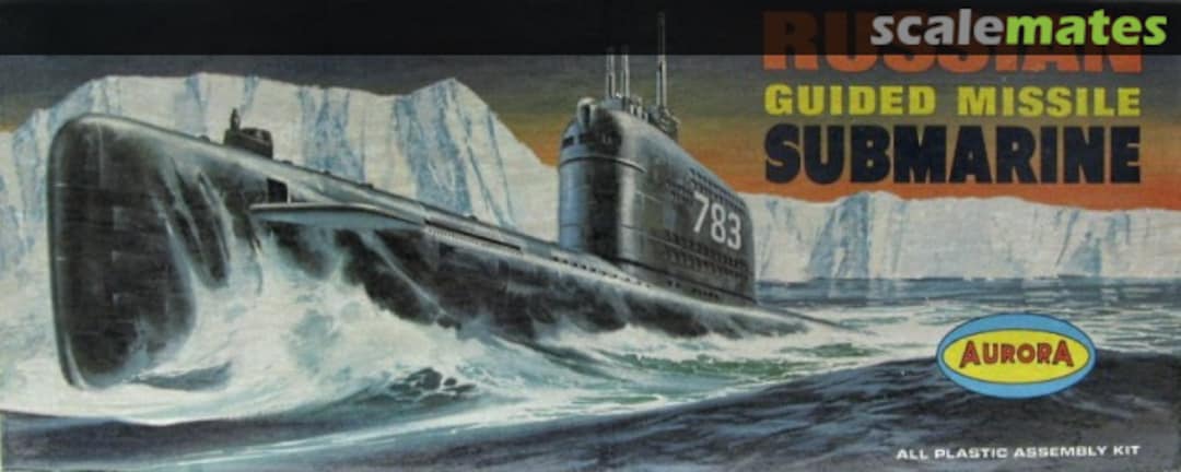 Boxart Guided Missile Submarine 726-100 Aurora Boxart Guided Missile Submarine 726-100 Aurora