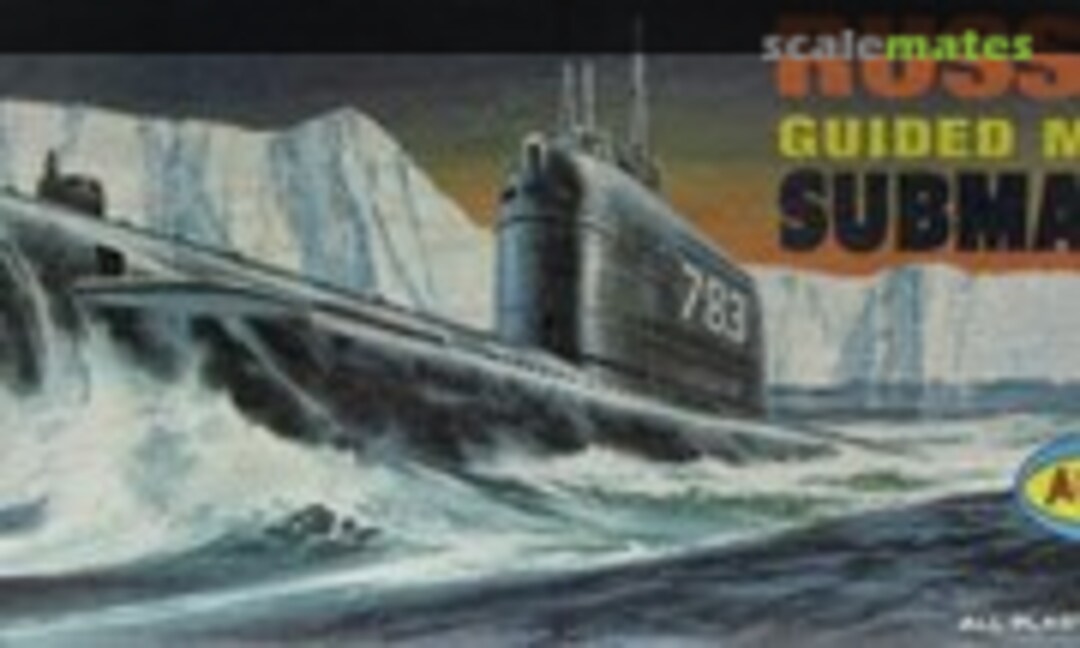 1:300 Guided Missile Submarine (Aurora 726-100) 726-100
