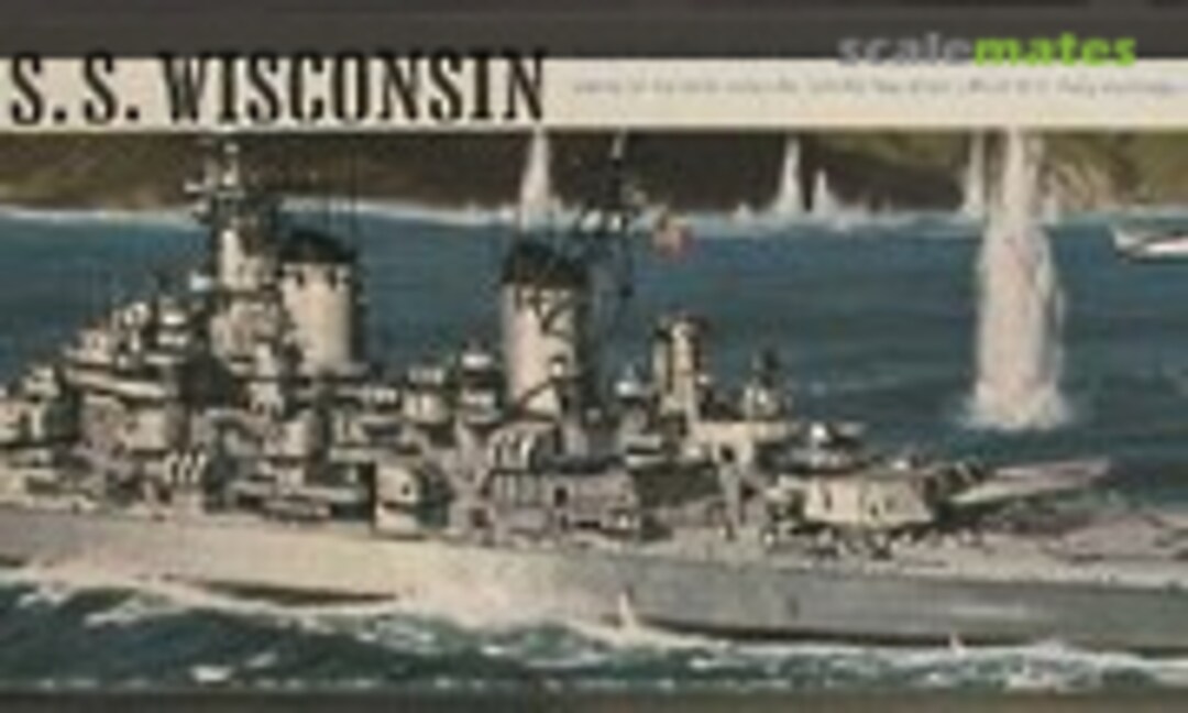 1:535 USS Wisconsin BB-64 (Revell H352)