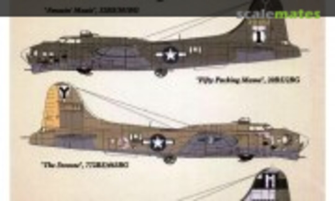 1:72 B-17 Flying Fortress (Lifelike Decals 72-015J) 72-015J