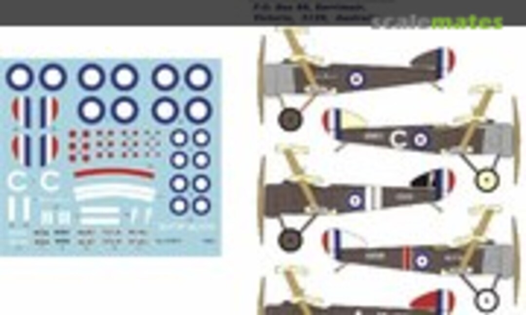 1:72 Sopwith Triplane - Australian Pilots in RNAS, WWI (Novascale N-72073) N-72073