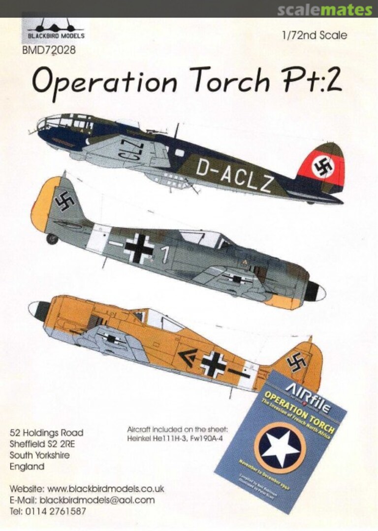 Boxart Operation Torch Part 2 BMD72028 Blackbird Models Boxart Operation Torch Part 2 BMD72028 Blackbird Models
