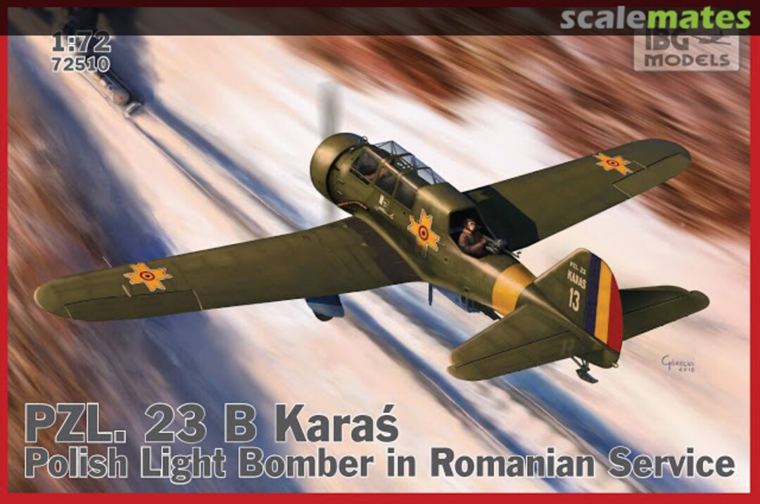 Boxart PZL.23B Karaś 72510 IBG Models Boxart PZL.23B Karaś 72510 IBG Models
