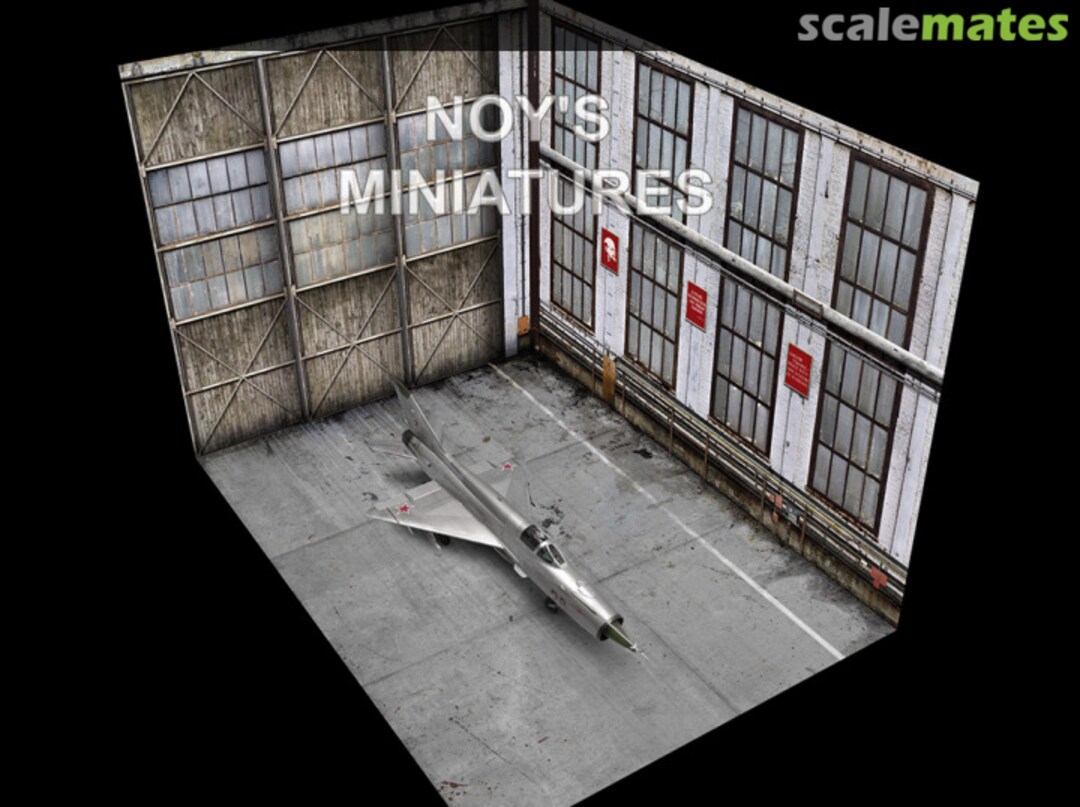 Boxart 'Soviet Fighter Hangar Set' 32034 Noy's Miniatures Boxart 'Soviet Fighter Hangar Set' 32034 Noy's Miniatures