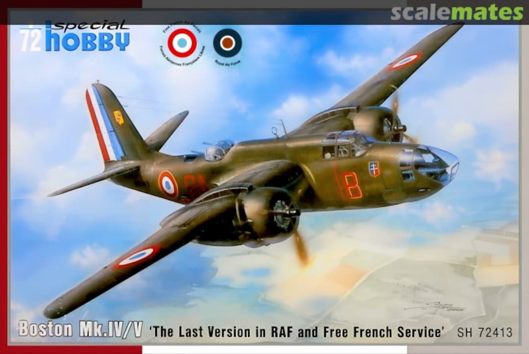 Boxart Boston Mk.IV/V SH72413 Special Hobby