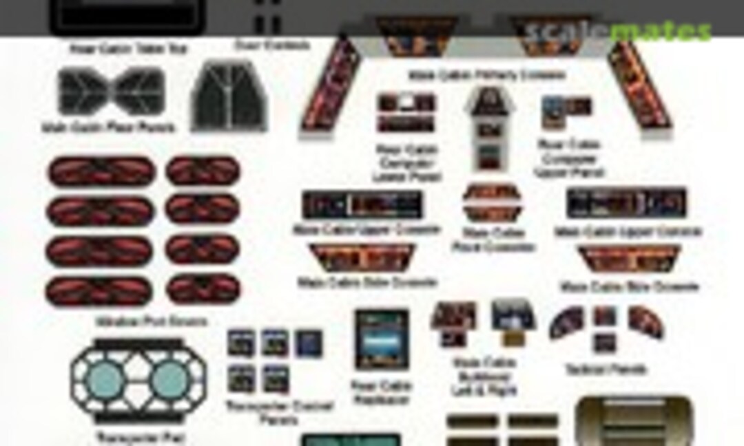 1:72 Runabout Interior Decals (HDA Modelworx IN0421) IN0421