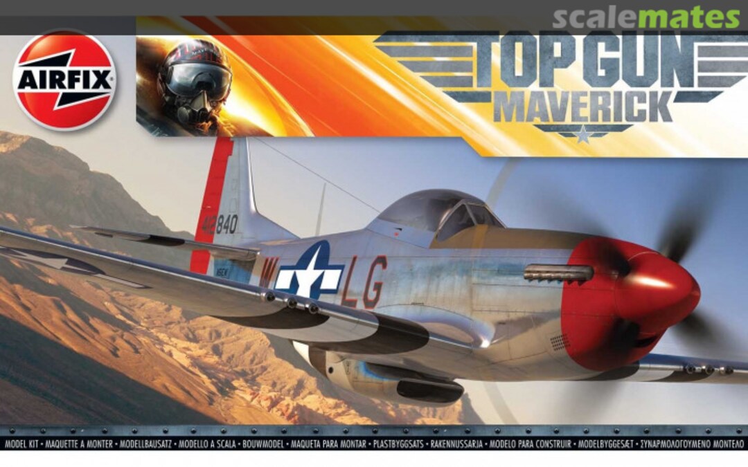 Boxart Maverick's P-51 Mustang A00505 Airfix Boxart Maverick's P-51 Mustang A00505 Airfix
