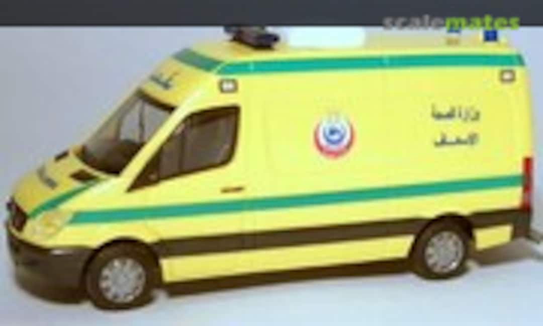 1:87 Mercedes Benz Sprinter RTW Ambulance (Herpa 296939)