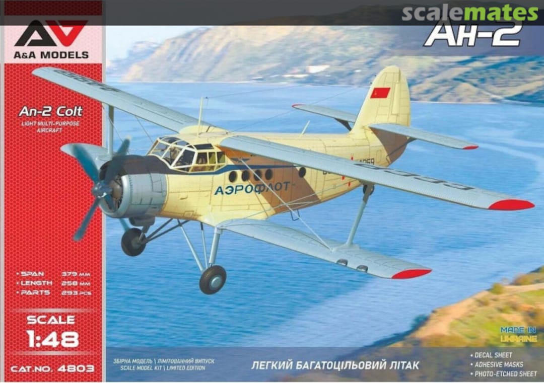Boxart An-2 Colt 4803 A&A Models Boxart An-2 Colt 4803 A&A Models