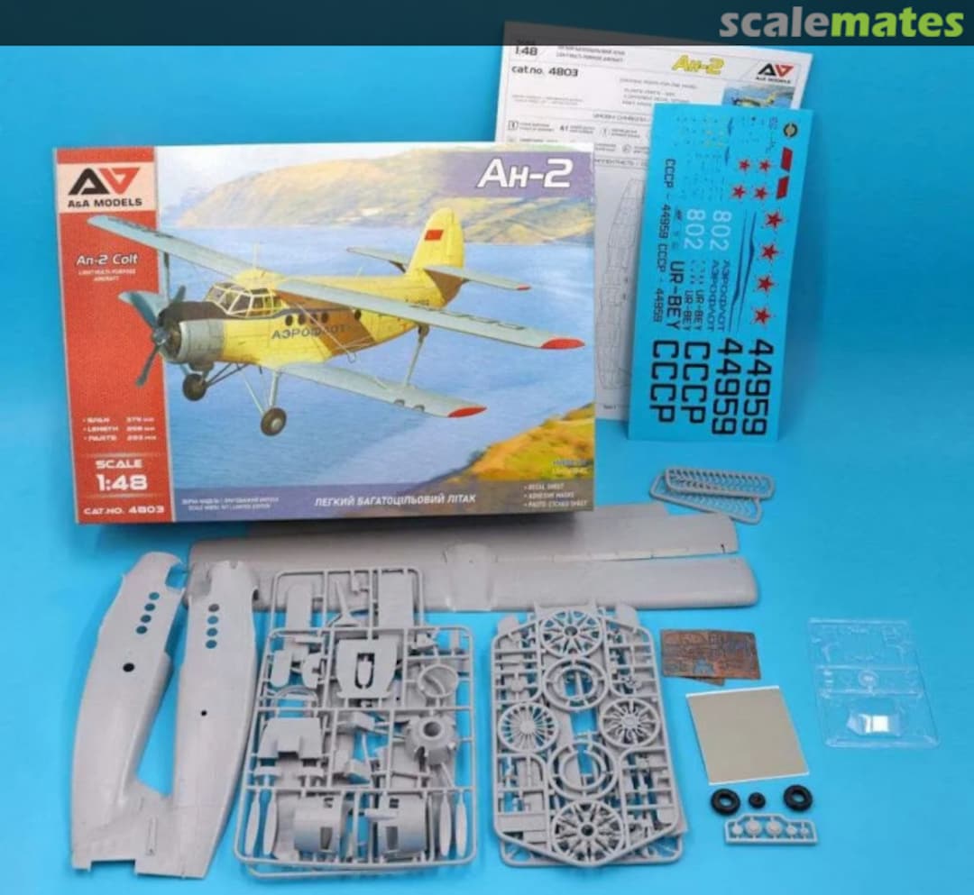 Contents An-2 Colt 4803 A&A Models Contents An-2 Colt 4803 A&A Models