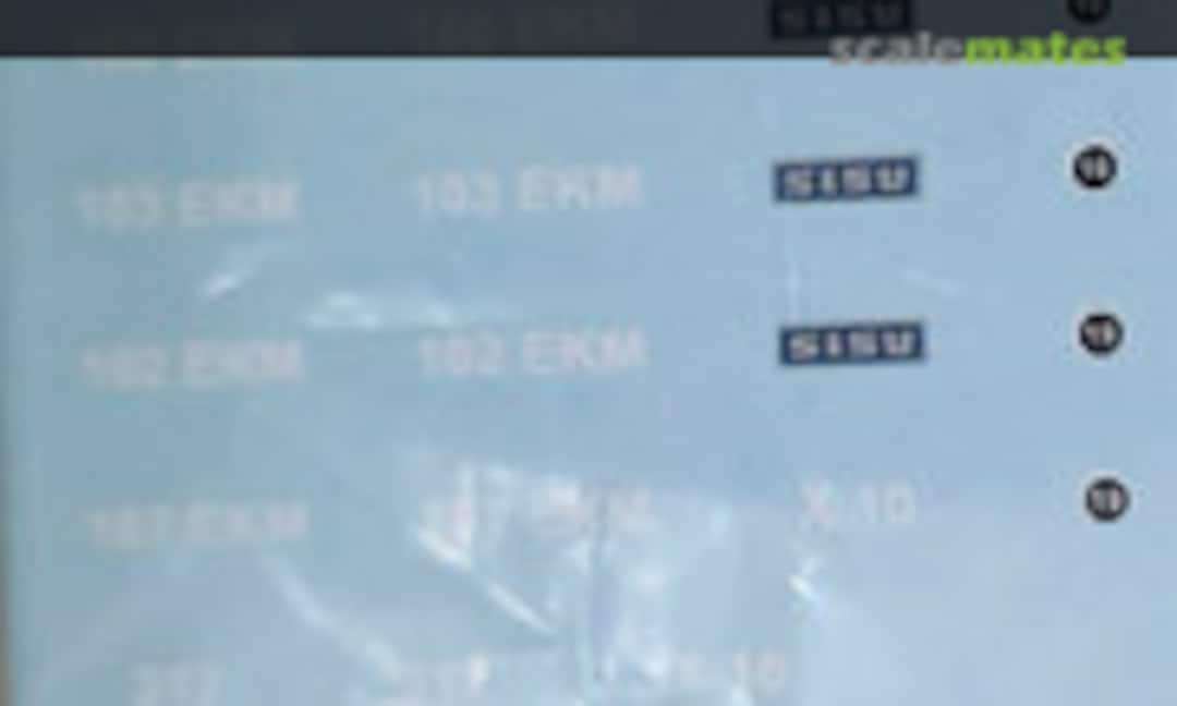 1:72 Estonian "Pasi" markings (Combat Models COMDEC0020) COMDEC0020