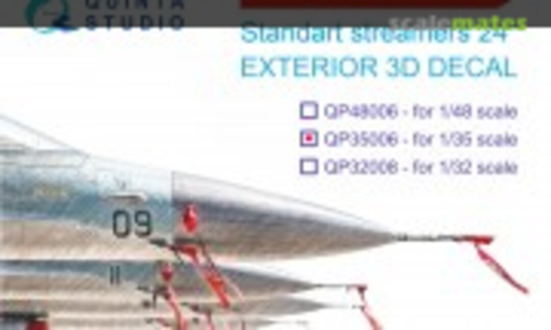 1:35 "Remove Before Flight" standart external streamer 24" exterior 3D decals (Quinta Studio QP35006) QP35006