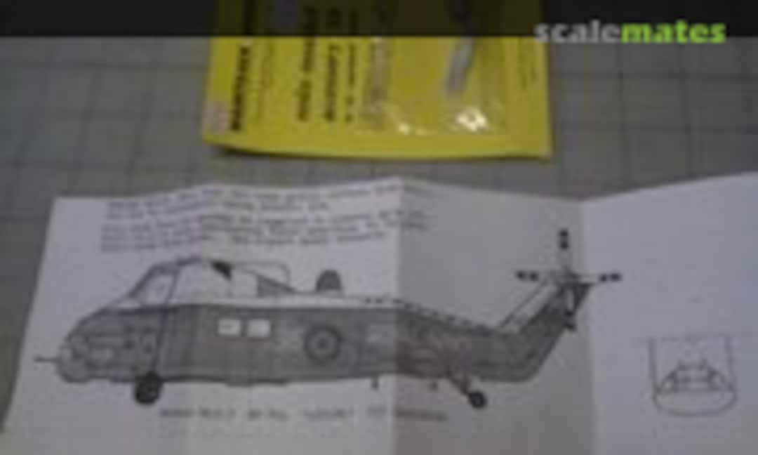 1:72 Wessex HAS.3 - Radome, Grille Cover &amp; Nose Probe (Maintrack Models 6a)