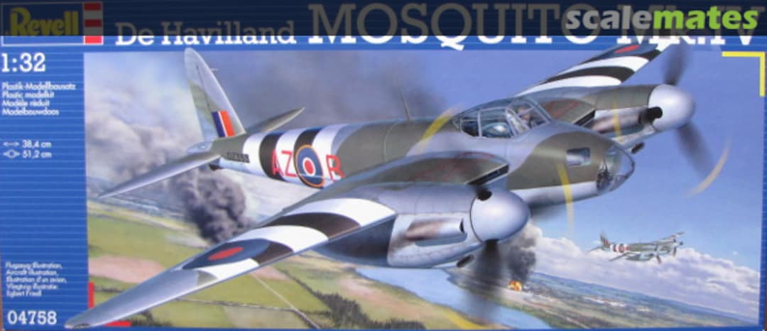 Boxart De Havilland Mosquito Mk.IV 04758 Revell Boxart De Havilland Mosquito Mk.IV 04758 Revell