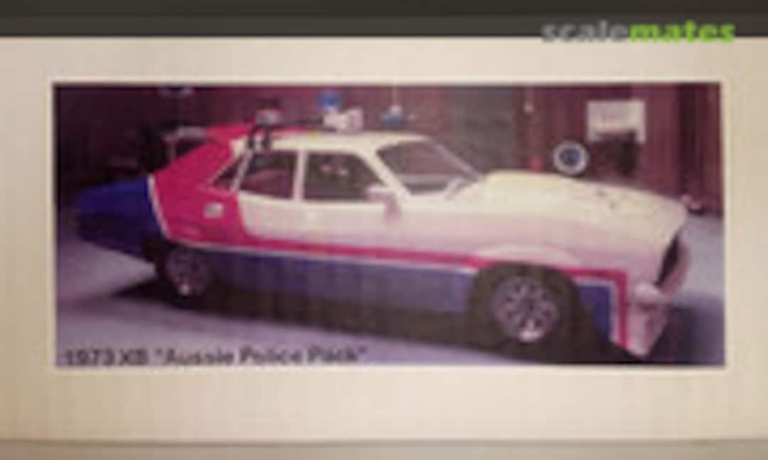 1:25 XB 4-Door Aussie Police Kerbside Pack (The Parts Box 1418) 1418
