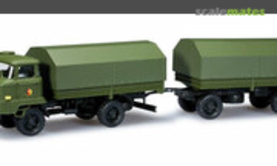 1:87 IFA L 60 Planen-Hängerzug &quot;NVA&quot; (Herpa 744584)