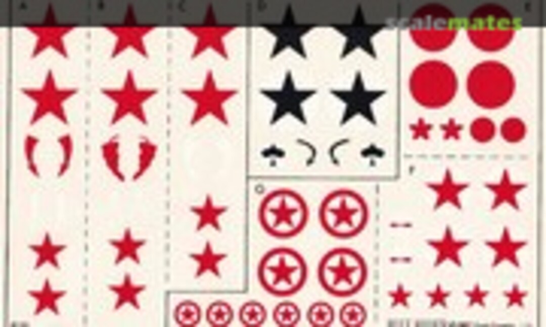 1:72 Soviet Air Force Markings 1917-1923 (Blue Rider BR200) BR200