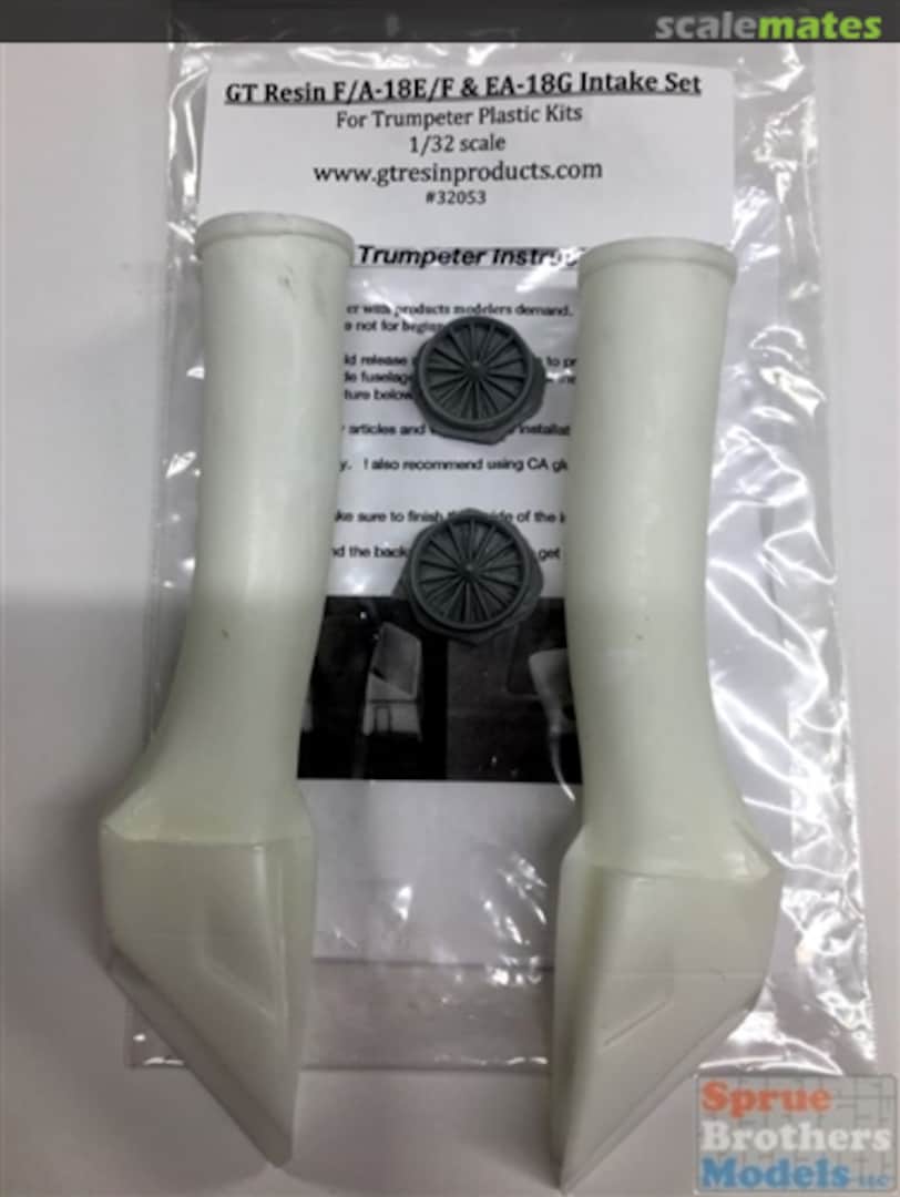 Boxart F-18E F-18F Super Hornet / EA-18G Growler Hornet Seamless Intake 32053 GT Resin Boxart F-18E F-18F Super Hornet / EA-18G Growler Hornet Seamless Intake 32053 GT Resin