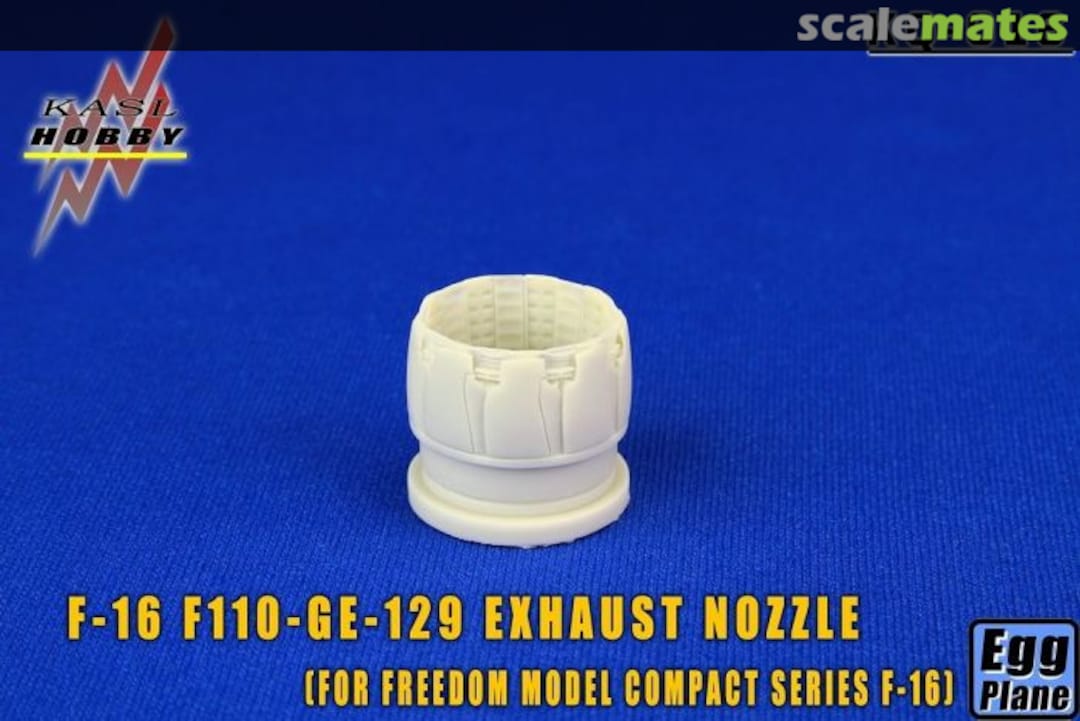 Boxart F-16 F110-GE-129/132 Exhaust Nozzle (for Freedom Model) KQ-016 Kasl Hobby Boxart F-16 F110-GE-129/132 Exhaust Nozzle (for Freedom Model) KQ-016 Kasl Hobby