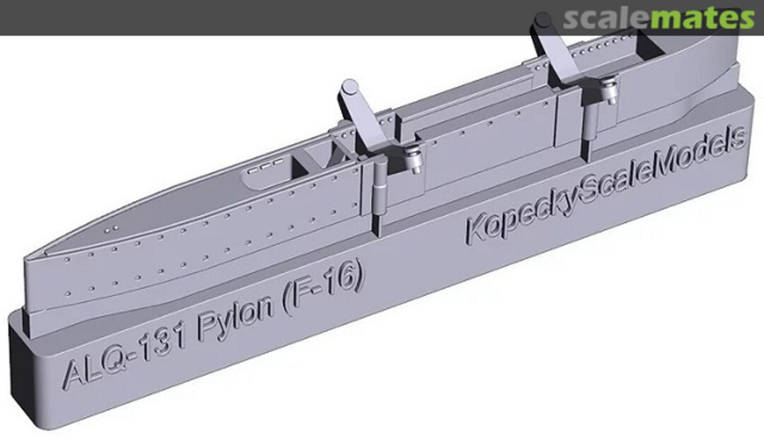 Boxart F-16 ALQ-131 pylon 48012 Kopecky Scale Models Boxart F-16 ALQ-131 pylon 48012 Kopecky Scale Models