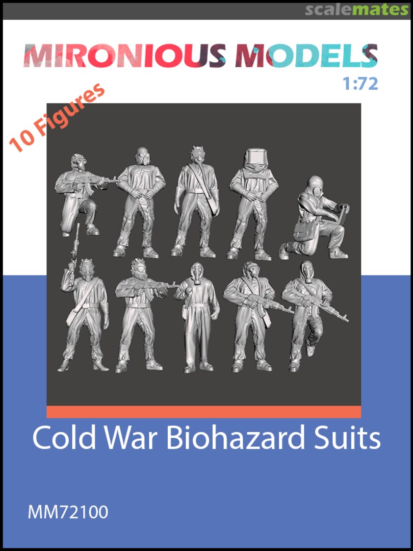 Boxart Cold War Biohazard Suits MM72100 Mironious Models Boxart Cold War Biohazard Suits MM72100 Mironious Models