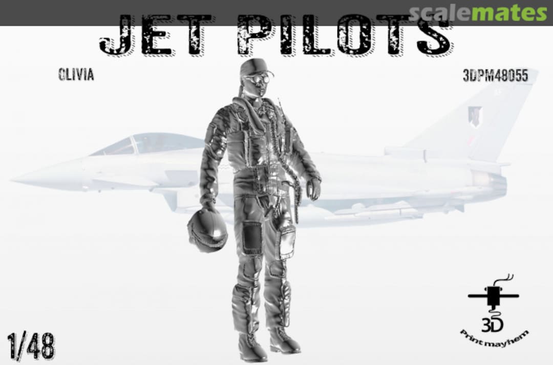 Boxart Jet Pilots - Olivia 3DPM48055 3D Print Mayhem Boxart Jet Pilots - Olivia 3DPM48055 3D Print Mayhem