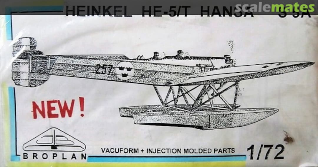 Boxart Heinkel He-5/T Hansa MS-38 Broplan