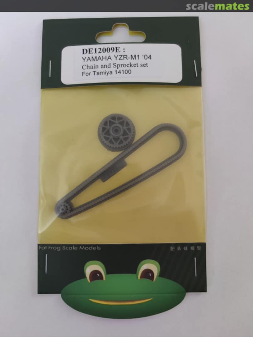 Boxart Yamaha YZR-M1 Chain and Sprocket set DE12009E Fat Frog Scale Models Boxart Yamaha YZR-M1 Chain and Sprocket set DE12009E Fat Frog Scale Models