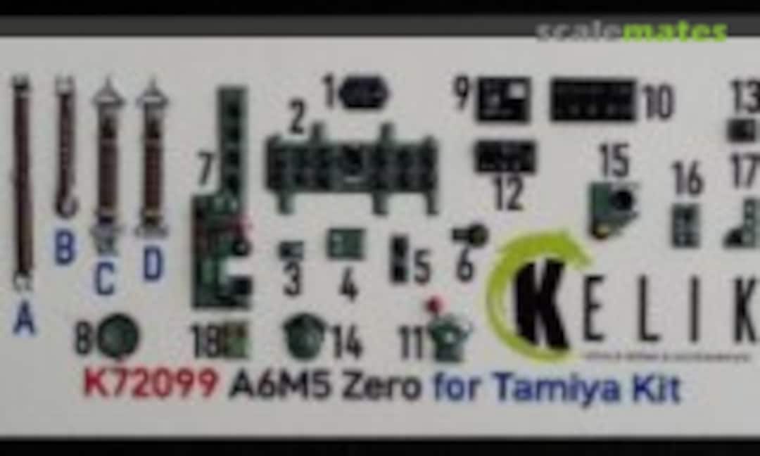 1:72 A6M5 Zero interior 3D decals (Kelik K72099) K72099