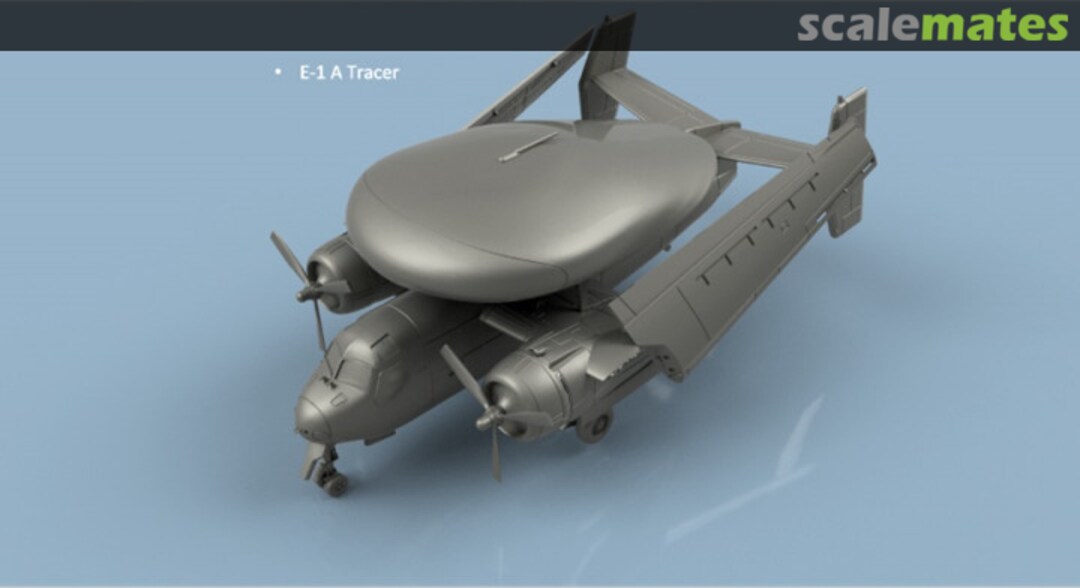 Boxart Grumman E-1 A Tracer folded wings - 3D printing (2 pcs) 3D400225 L'Arsenal Boxart Grumman E-1 A Tracer folded wings - 3D printing (2 pcs) 3D400225 L'Arsenal