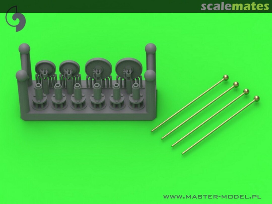 Boxart Width indicators for German vehicles (4 pcs) GM-72-043 Master Boxart Width indicators for German vehicles (4 pcs) GM-72-043 Master