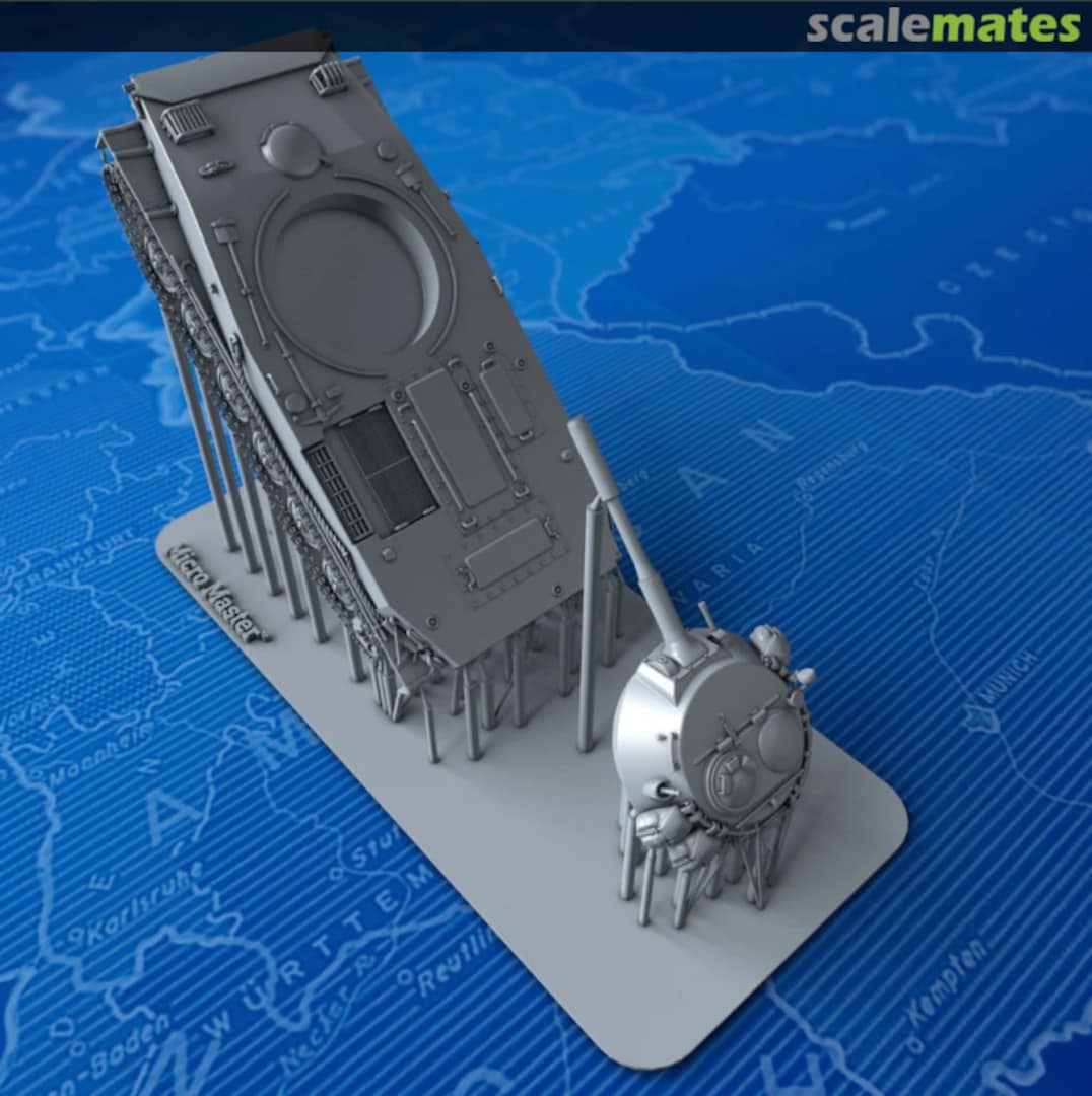 Boxart PT-76 Amphibious Light Tank MM0299P Micro Master Boxart PT-76 Amphibious Light Tank MM0299P Micro Master