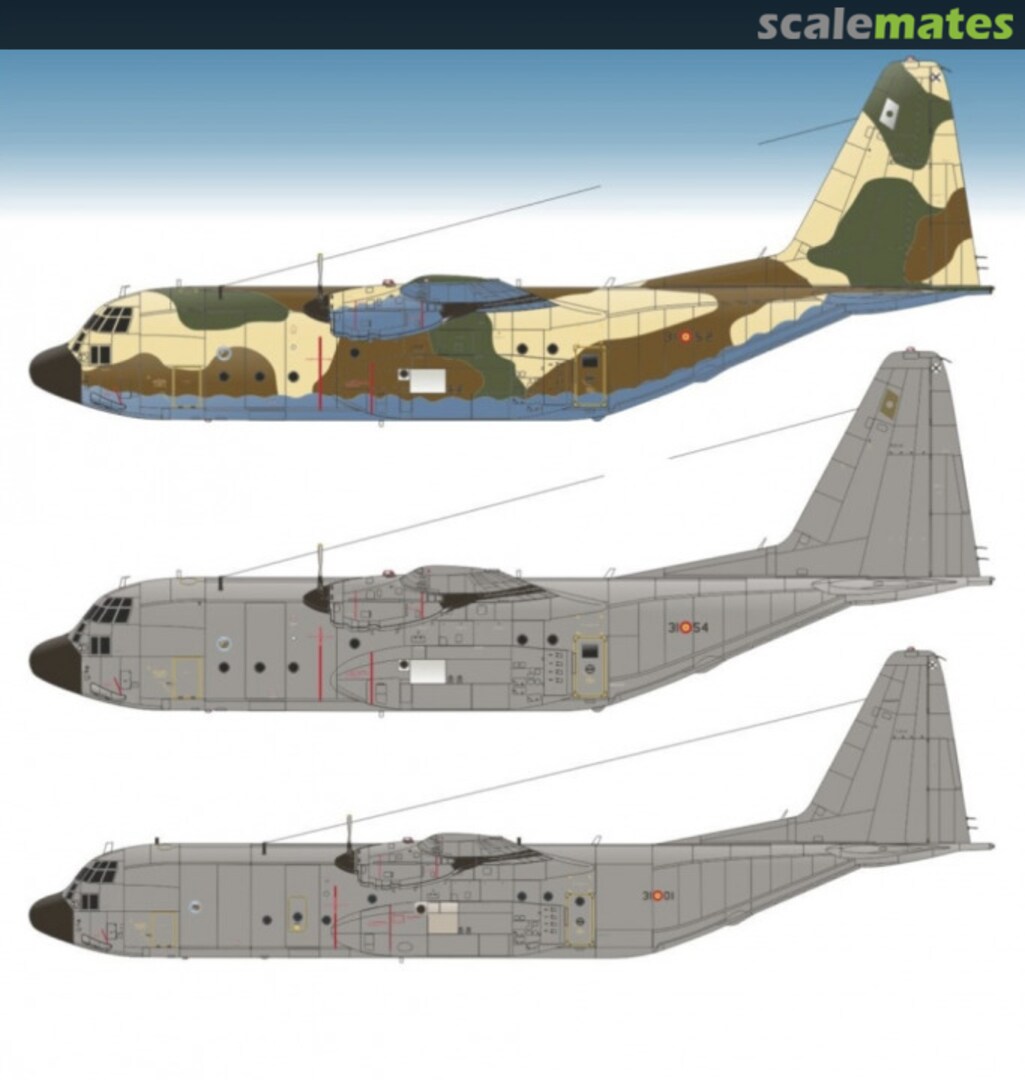 Boxart Lockheed C-130H HERCULES SE1572 Series Españolas
